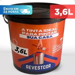 Tinta Acrílica para Parede Algodão Egípcio 3,6L Antimofo para Interior