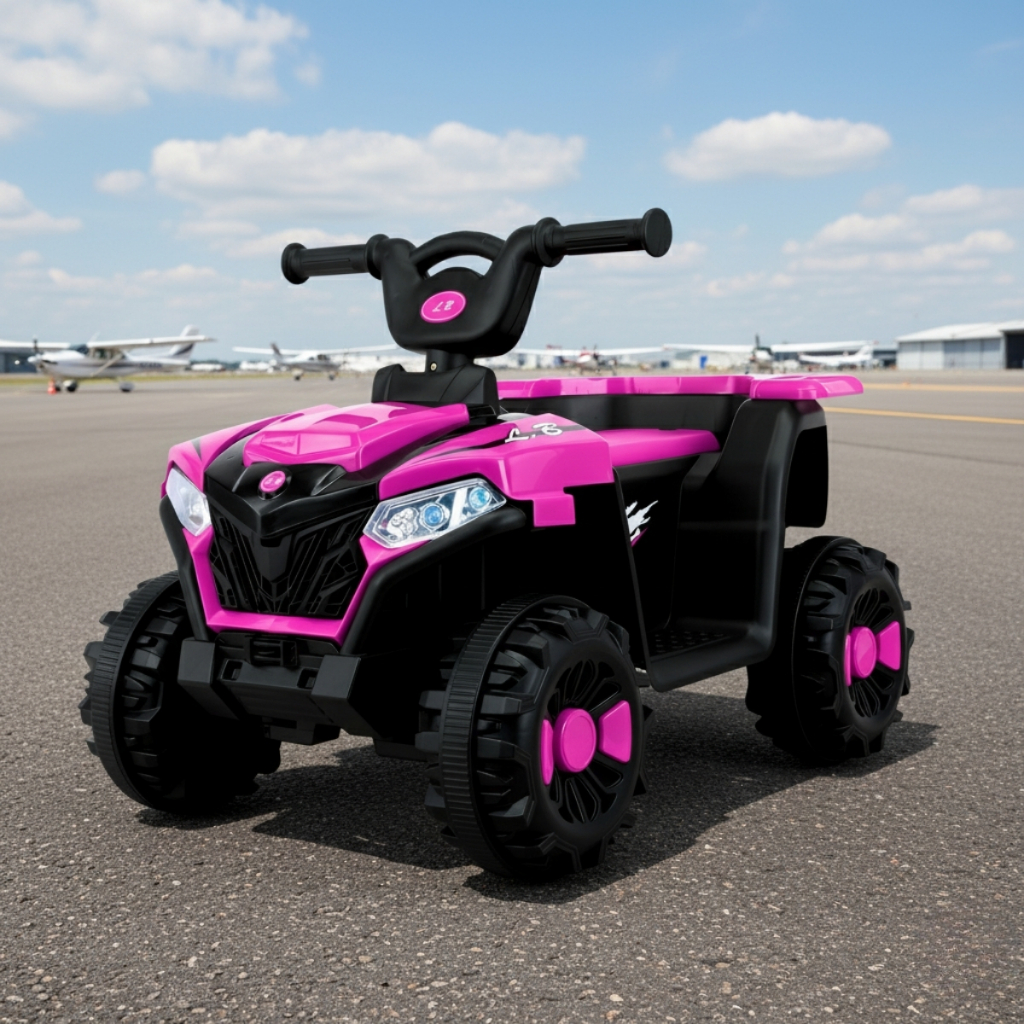 Mini Quadriciclo Elétrico Infantil Bateria 6V Luz e Música Brinq Kids em Oferta na Shopee