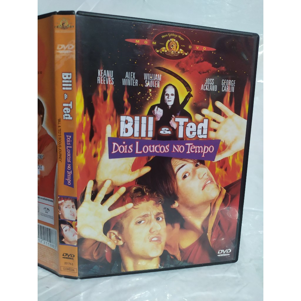 Dvd Bill & Ted dois loucos no tempo 1991