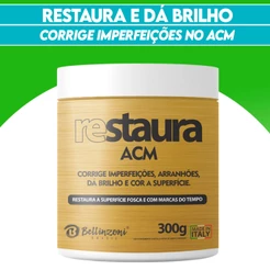 Restaura ACM Corrige Imperfeições e e Reativa a cor Da Superfícies Bellinzoni 300g