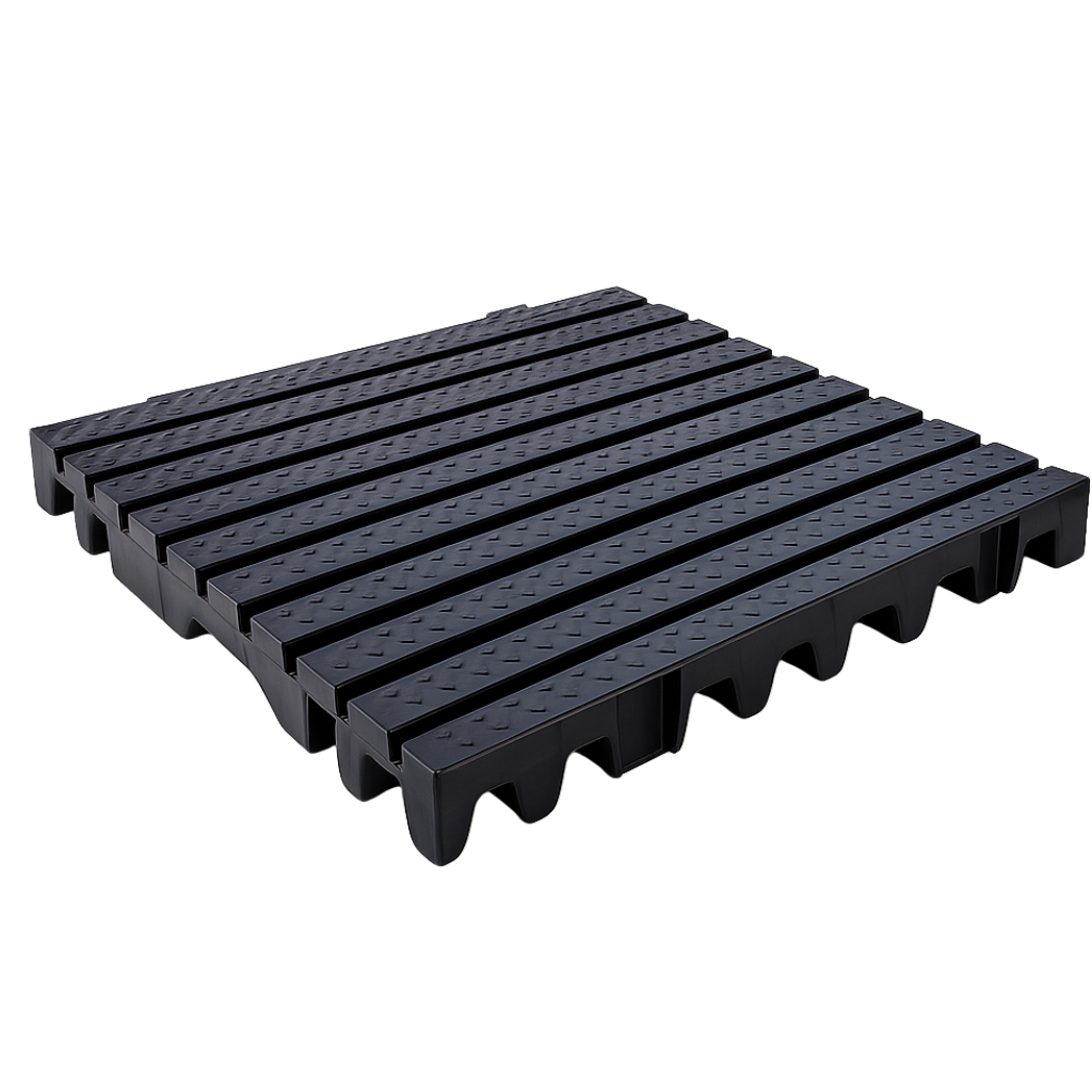 Estrado Palet Modular 50 cm x 50 cm Preto
