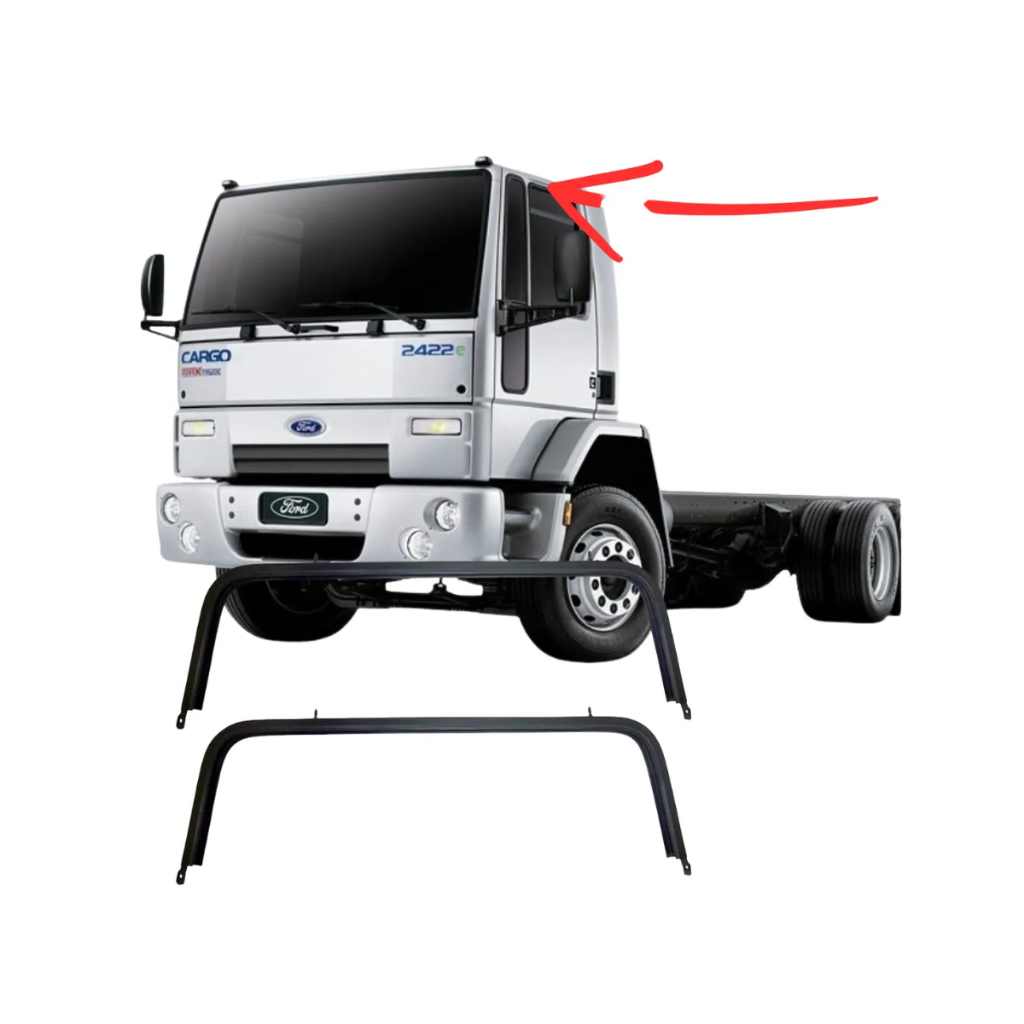 PAR Armacao Superior Porta Ford Cargo 815 1722 2422 2428 Le Ld