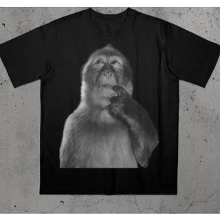 Camiseta Estilosa para Presente — Alta Qualidade e Super Conforto macaco emgraçado meme em Oferta na Shopee