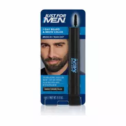 Grecin Retocador Instantâneo Barba Sobrancelha Preto
