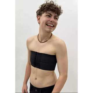 Binder Faixa para reduzir apertar seios peito busto de 15cm largura em Oferta na Shopee