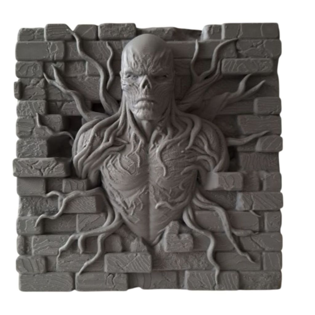 Miniatura Vecna Stranger Things Decoração Geek Realista Geek Gamer Coisas Legais para Casa Filmes