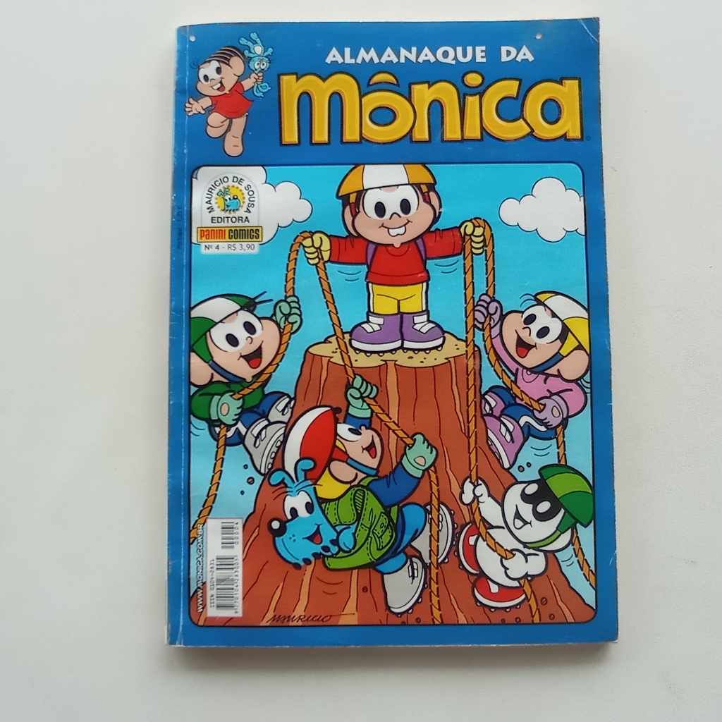 Almanaque da Mônica nº 4 - Ed. Panini - 2007