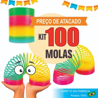 100 Mola Maluca Arco Iris Brinquedo Barato Infantil - Atacado em Oferta na Shopee