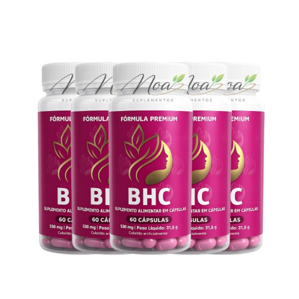 5x Bhc Original - Tecnologia Avançada - Oficial