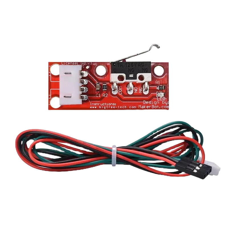 Kit 2 Chave Fim De Curso P/ Impressora 3d, Cnc, Raamps1.4, Ends, TTS-5, TTs-10