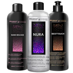 Kit Limpa E Hidrata Couro Automotivo Alcance Profissional Nura Nano Besstouch