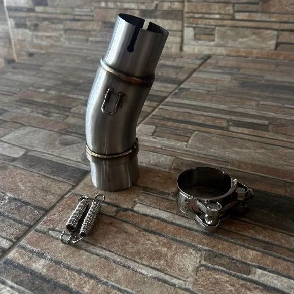 Link Pipe Z400 Ninja400/Ninja 500 Z500 adaptador de escapamento