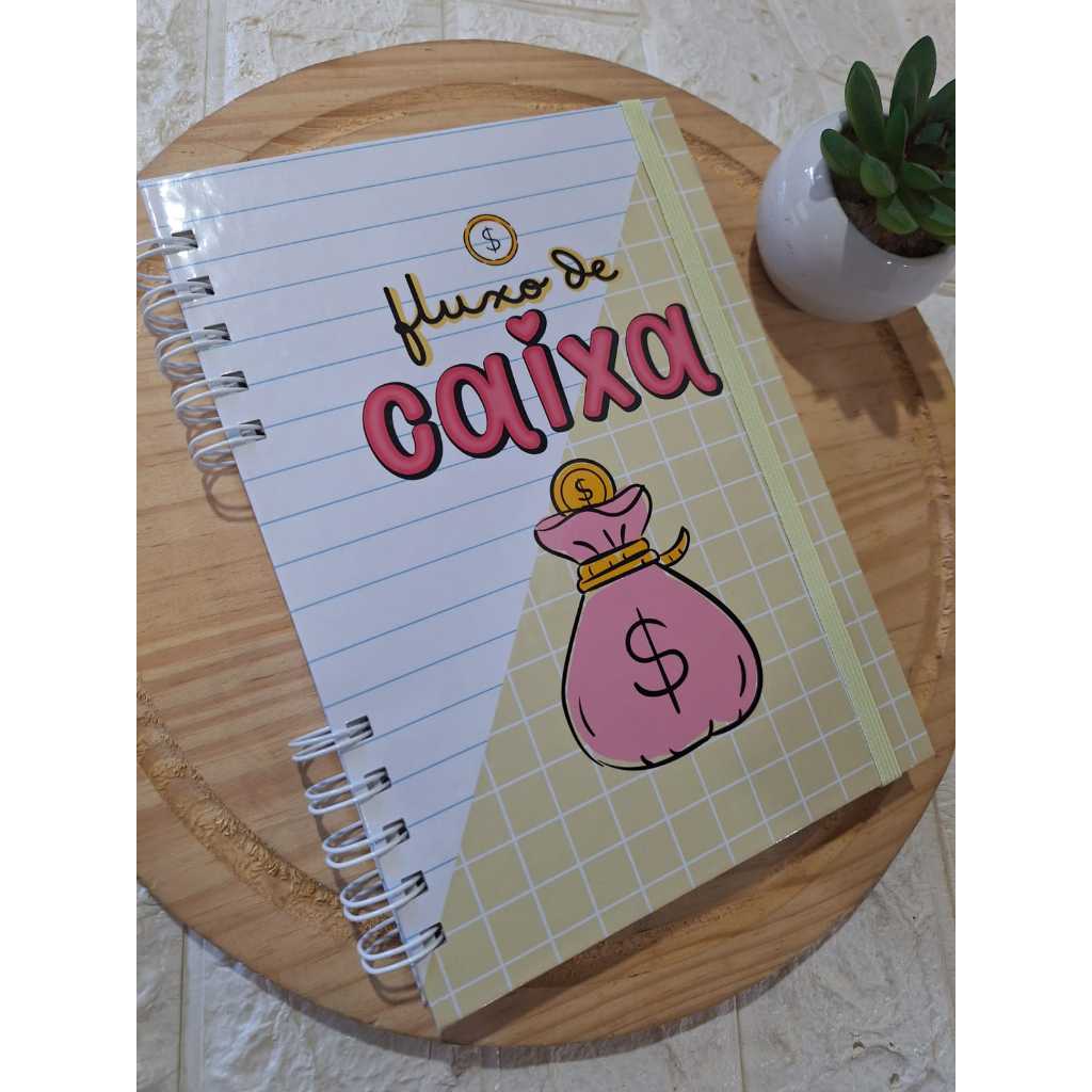 Caderno Controle de Vendas e Fluxo de Caixa em Oferta na Shopee