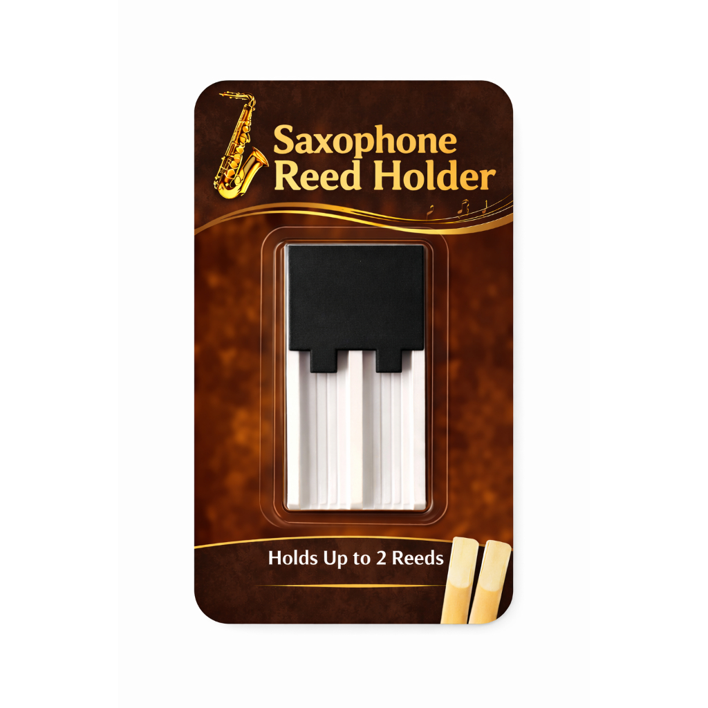 Estojo Porta Palheta para Sax Alto Soprano Tenor – Leve e Resistente