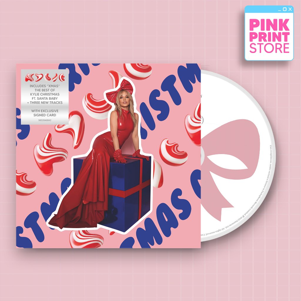 KYLIE MINOGUE- KYLIE CHRISTMAS (FULLY WRAPPED) (EXCLUSIVITE AMAZON) (FAN MADE)