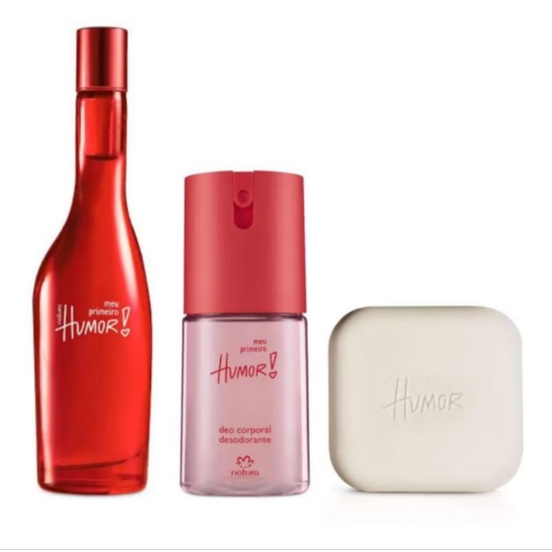 Kit Meu primeiro Humor feminino Natura