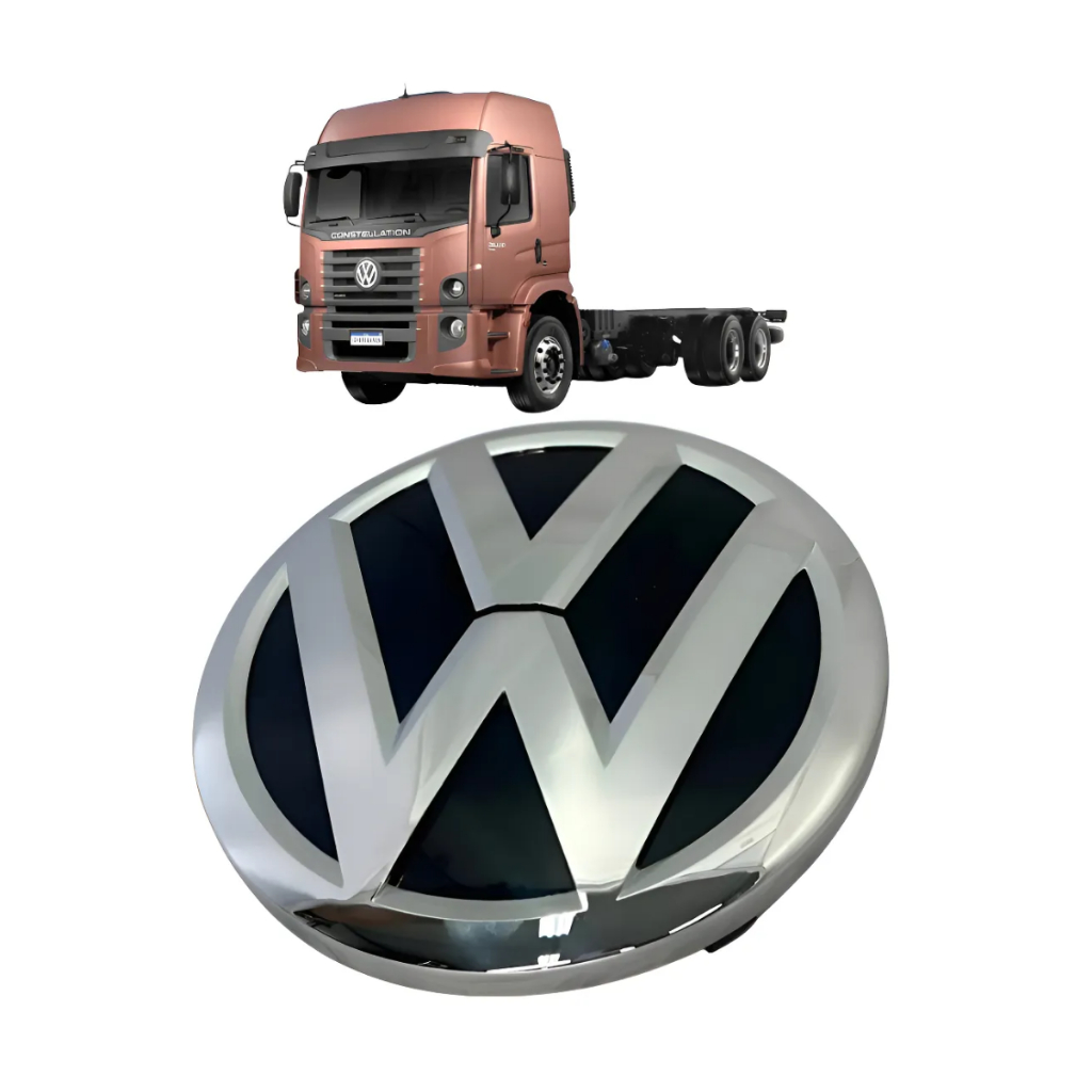 Emblema Grade Frontal Vw Constellation 15180 24250 24280