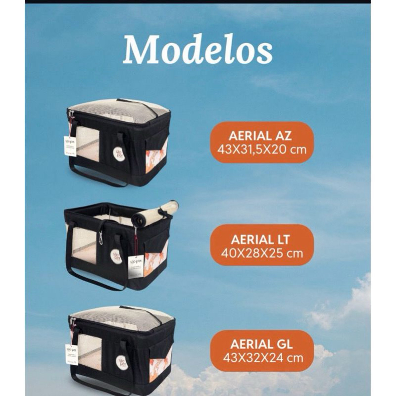 🧳 Bolsa Aerial São Pet – A Melhor Opção para Viajar com Seu Pet de Avião