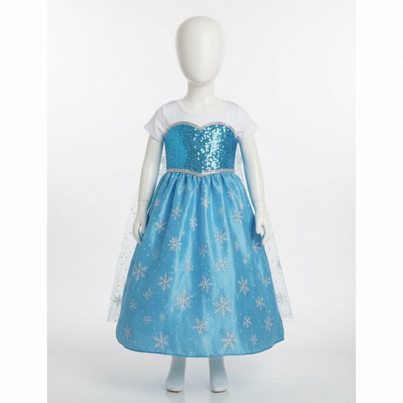 Fantasia Da Frozen Vestido Infantil