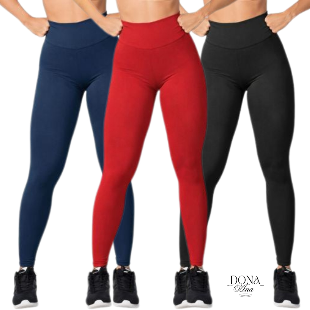 Calça Legging Flanelada Feminina Calça Leg Peluciada Fitness Quentinha Inverno Academia