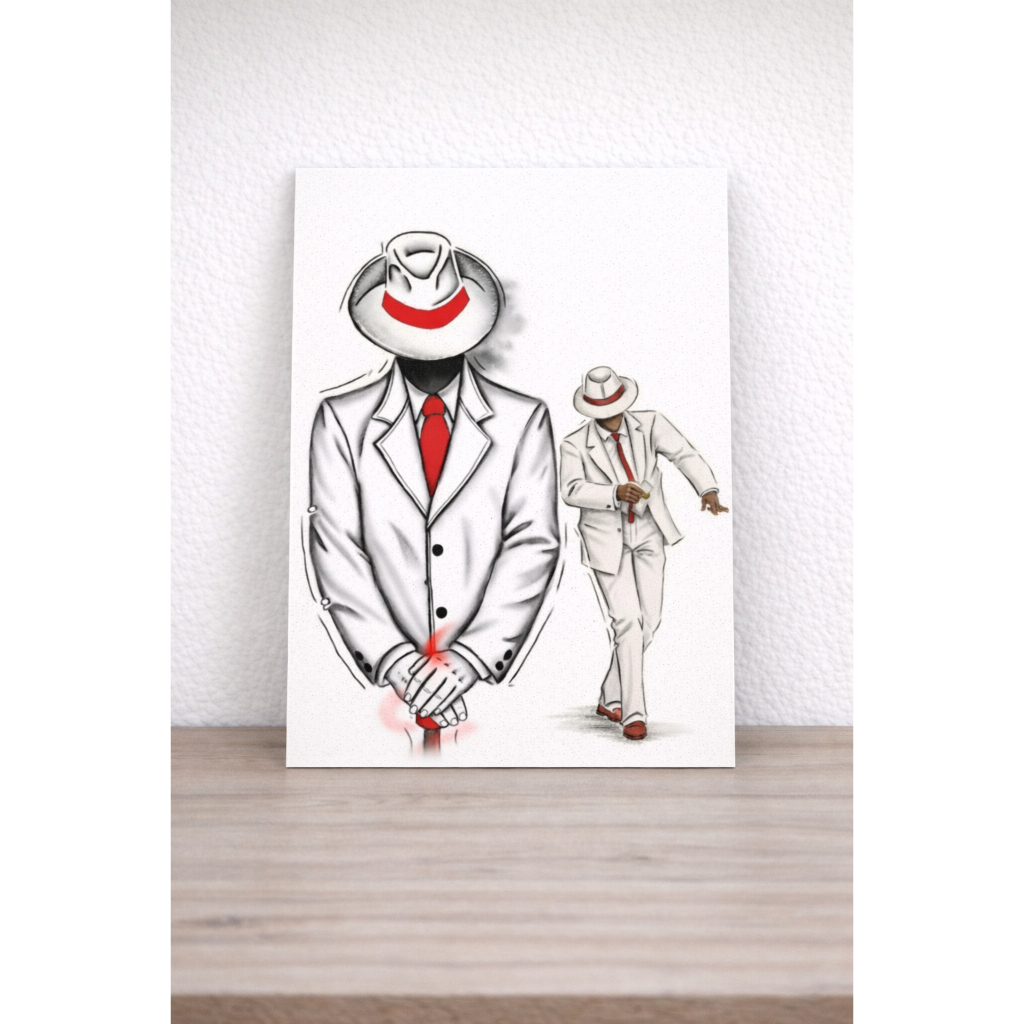Quadro Decorativo Zé Pilintra Malandro e Padrinho Umbanda e Candomblé