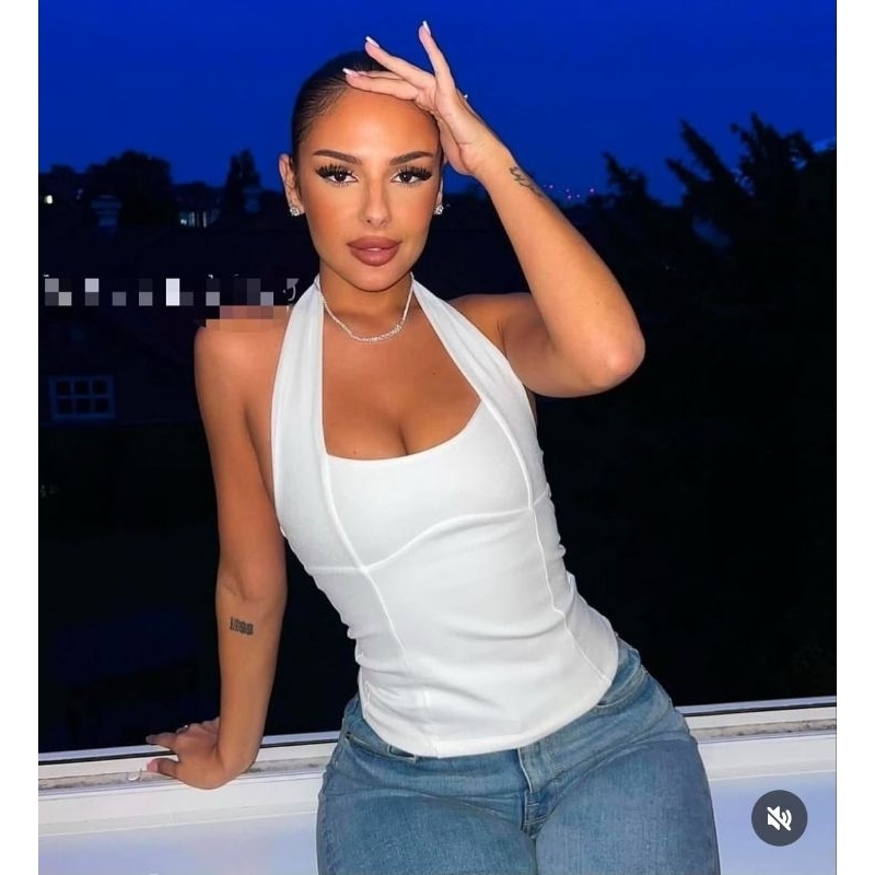 Blusa Feminina Regata Feminina Efeito Silicone Tendência Verão 2026 Frente Unica Dupla em Oferta na Shopee