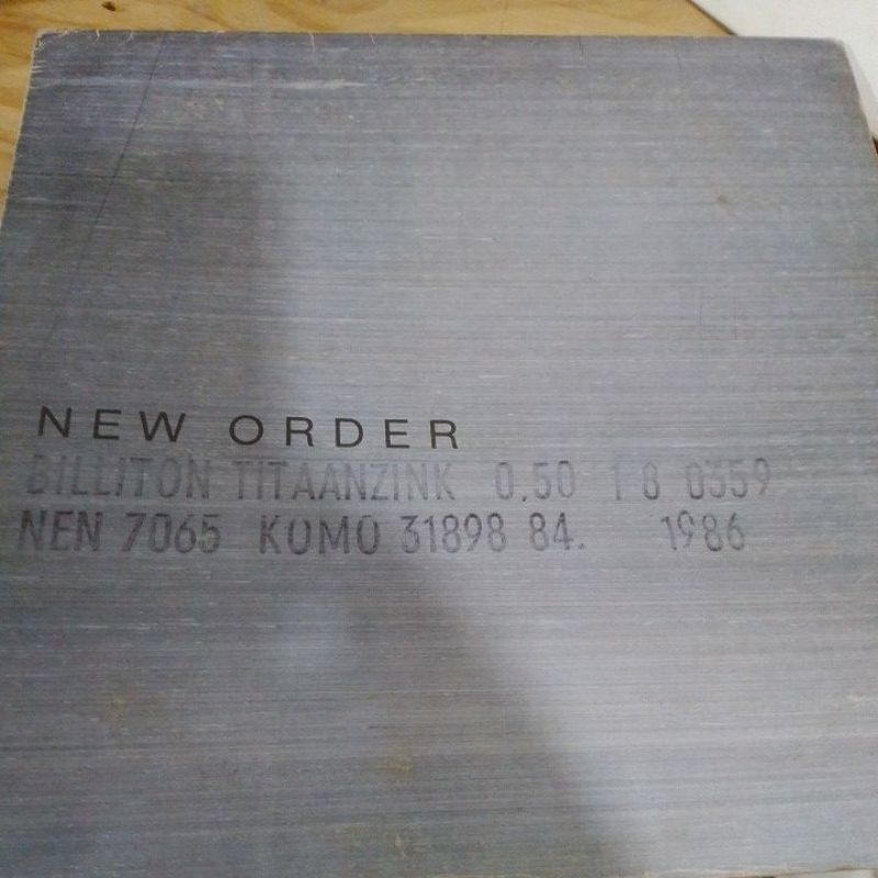 LP NEW ORDER-BROTHERHOOD 1987