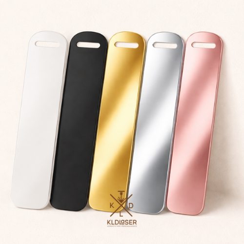 Kit 20 ou 50 un - Marca Página 14x3cm em Acrílico 2mm para Personalização Artesanato - DIY - Faça Você mesmo em Oferta na Shopee