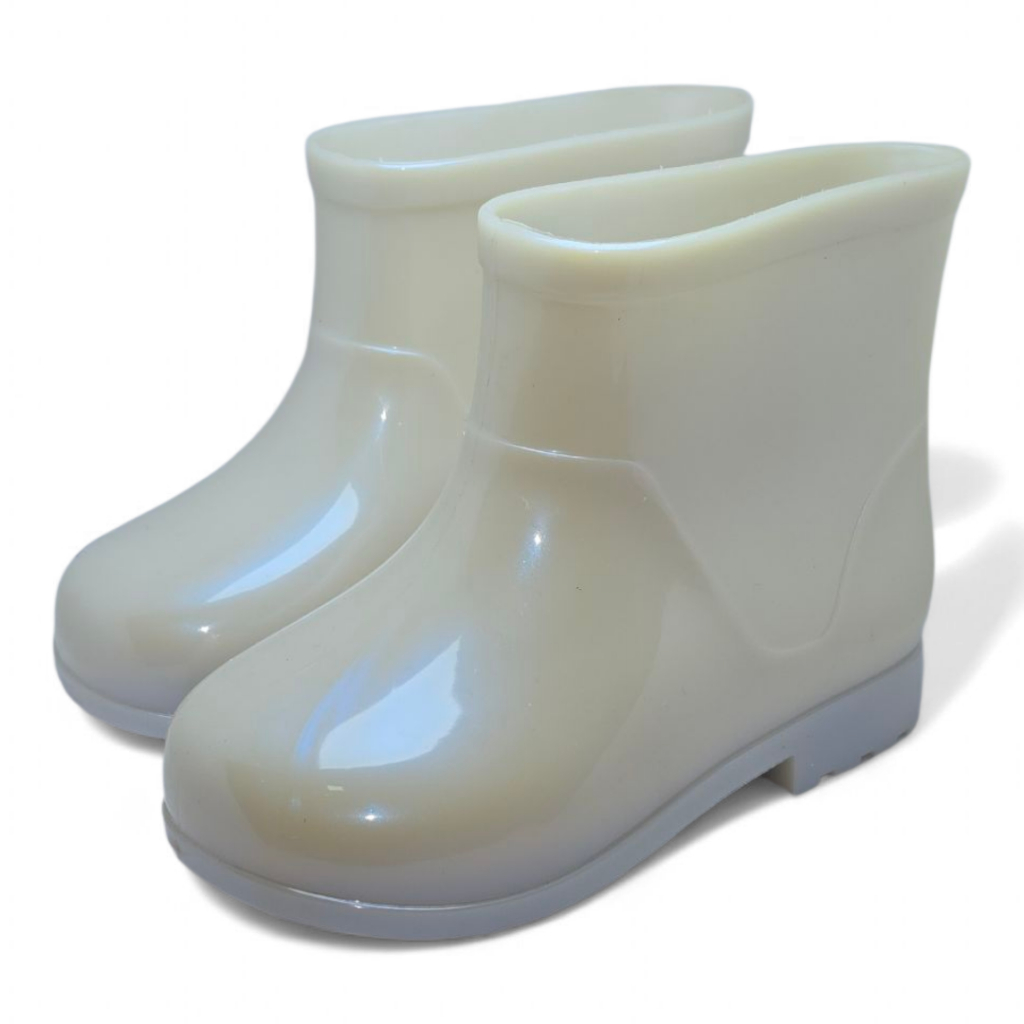 Bota Galocha Infantil Feminina Menina Glitter Chuva Antiderrapante Confortável.