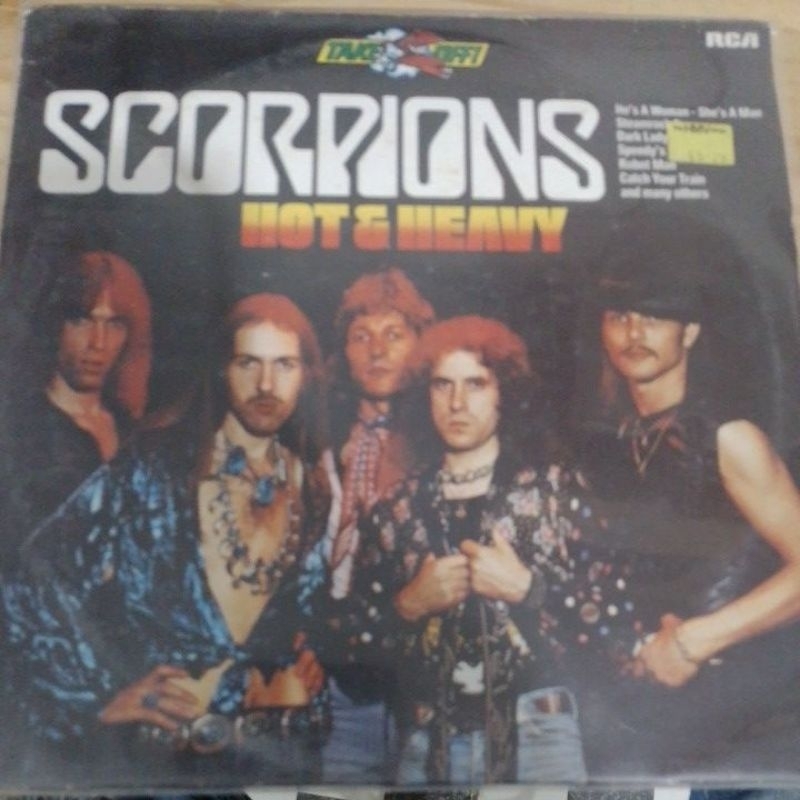 LP SCORPIONS - HOT E HEAVY -(IMPORTADO DA ALEMANHA).