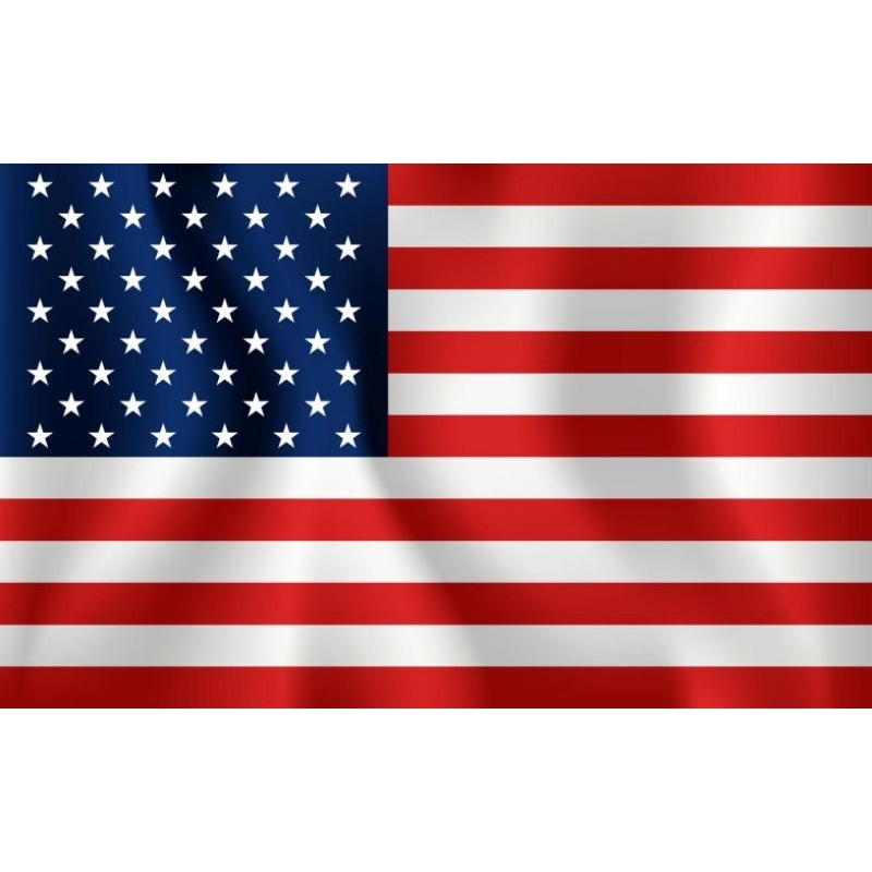 Bandeira Estados Unidos EUA USA Tecido Oxford Alta Qualidade Corte a Laser Resistente