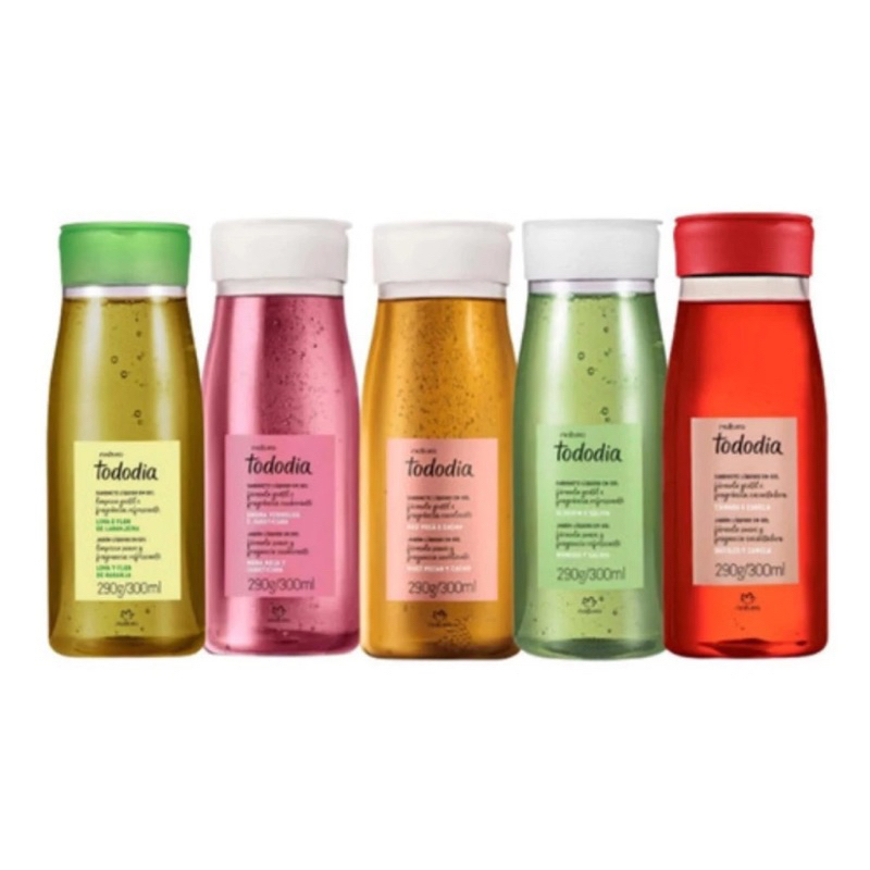 Sabonete Líquido 300ml ou Refil Sabonete Liquido Natura Tododia 300ml (Escolha sua Fragância)