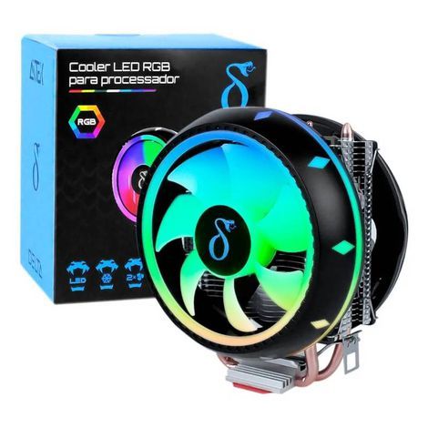 Cooler RGB para Processador Intel / AMD até 130W Delta-2213