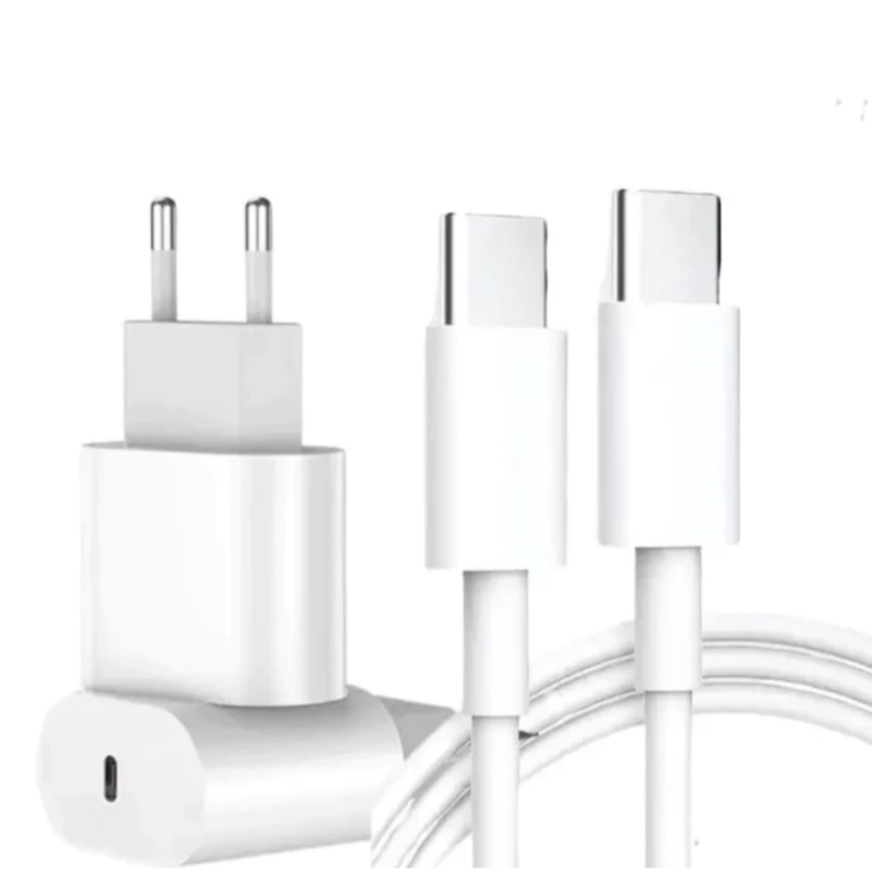 {ORIGINAL} Carregador 35W iPhone 15/16/17 & Android Tipo C Turbo COMPLETO em Oferta na Shopee