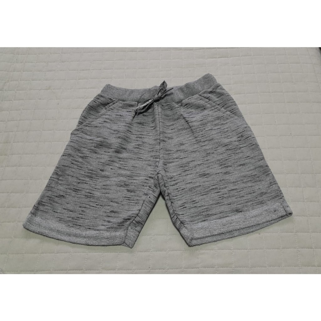 Bermuda Moletom Infantil Menino Cintura com Elástico Shorts Moletinho Juvenil Masculina Leve