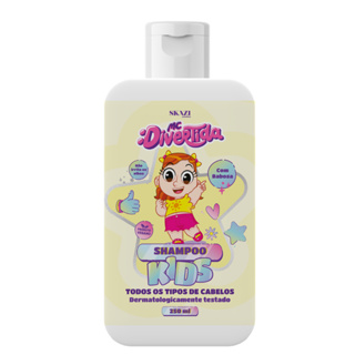 Shampoo Infantil SKAZI Kids MC Divertida 250ml Babosa Todos os Tipos de Cabelo Vegano em Oferta na Shopee