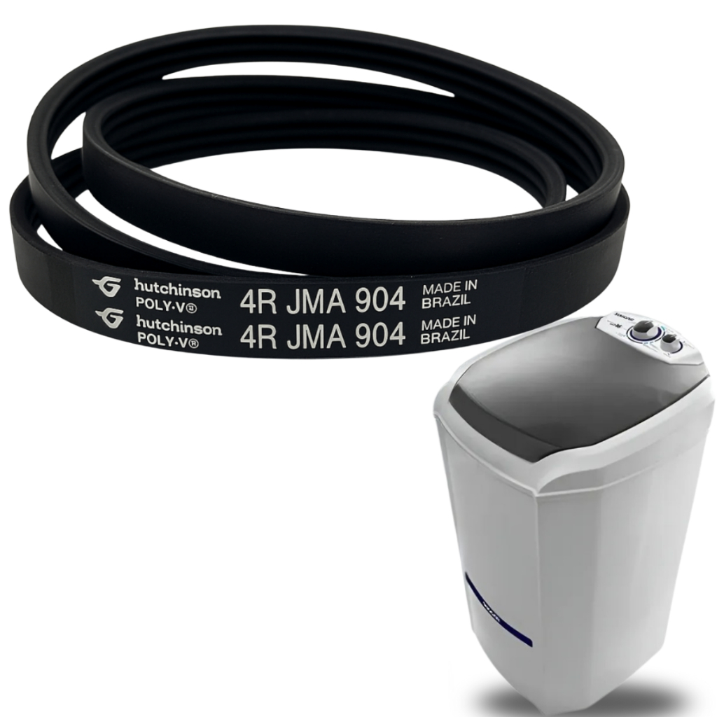 Correia Tanquinho Estriada 4R JMA 904 Original Tanquinho Suggar Wanke Colormaq Reforçada