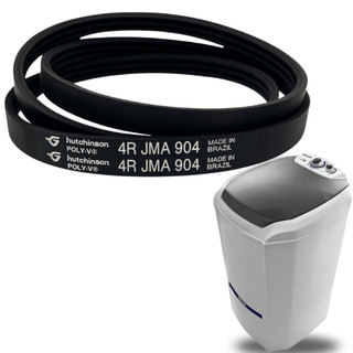 Correia Tanquinho Estriada 4R JMA 904 Original Tanquinho Suggar Wanke Colormaq Reforçada