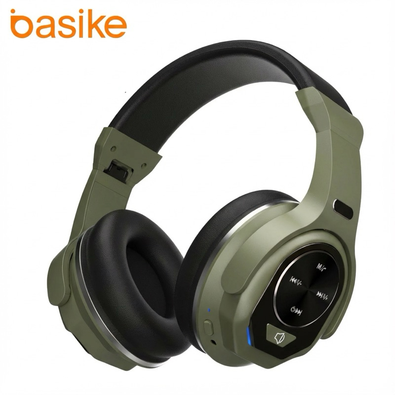Basike x inova Fone de Ouvido Bluetooth Sem Fio Headset com Caixa de Som | Som Potente | Original