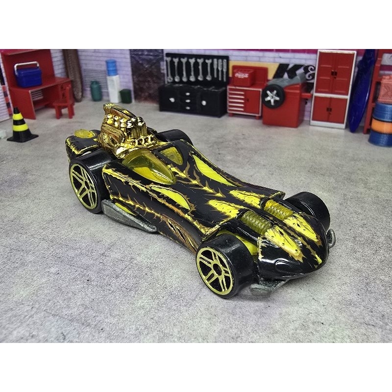 Miniatura Hot Wheels Power Bomb AcceleRacers 5-Pack 2008 Max Steel Metal Maniacs Mattel Games Exclusive Car Carrinho