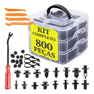 Kit Peças Presilha Grampo Automotivo Reparo Universal em Oferta na Shopee