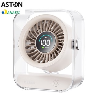 Astgn X Basike Fan de escritório portátil silencioso de 100 níveis