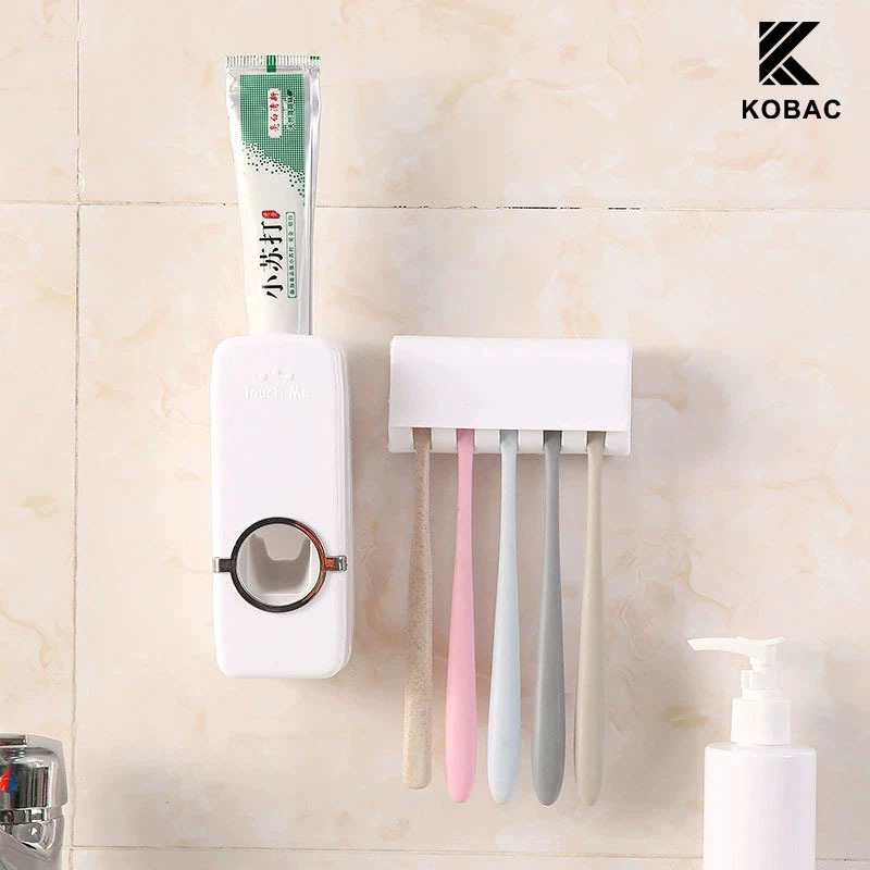 Dispensador de escova de dentes, suporte para escova de dentes, banheiro, banheiro, porta-escovas de dentes em Oferta na Shopee