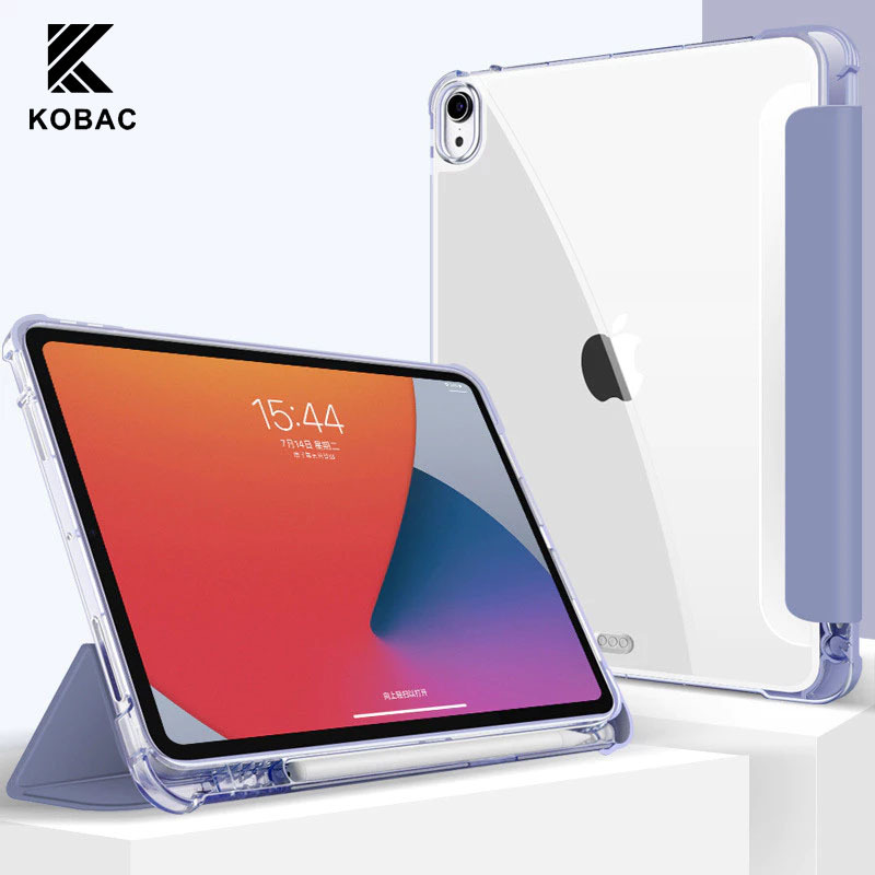 Capa de silicone transparente para iPad compatível com iPad 9,7 10,2 10,9 11 12,9 polegadas iPad Air 4 5ª