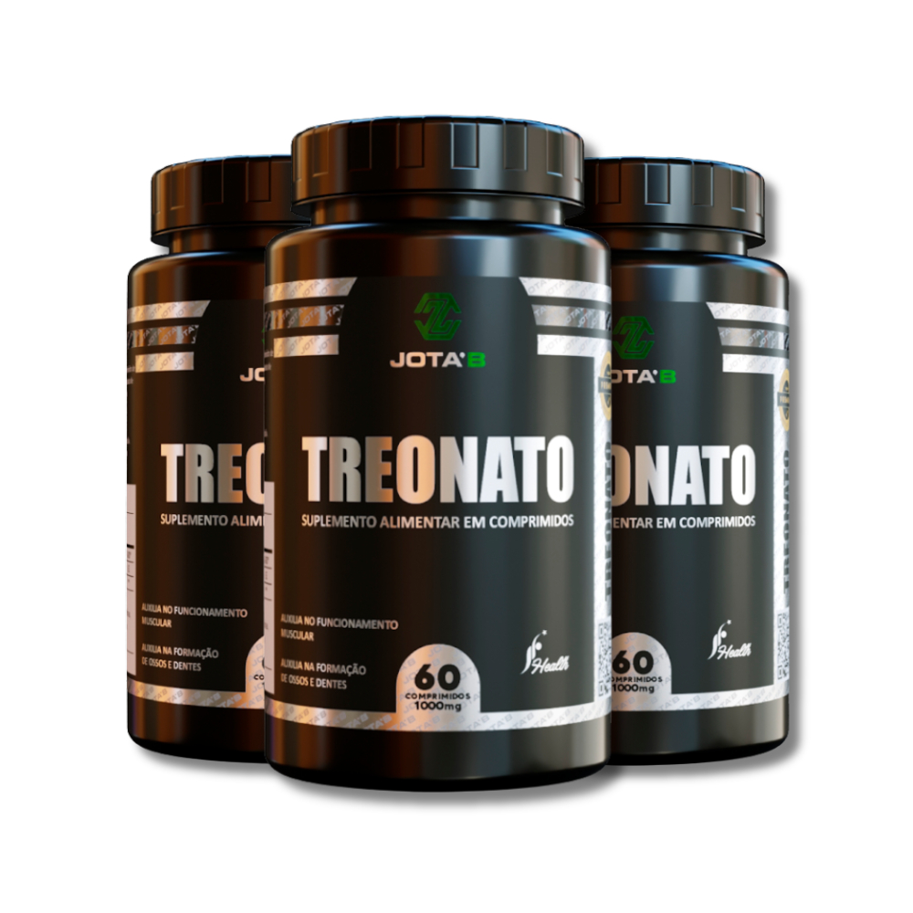 Magnésio L-Treonato 1000mg 60 Cápsulas Alta Absorção Suplemento Original Foco, Memória e Qualidade do Sono