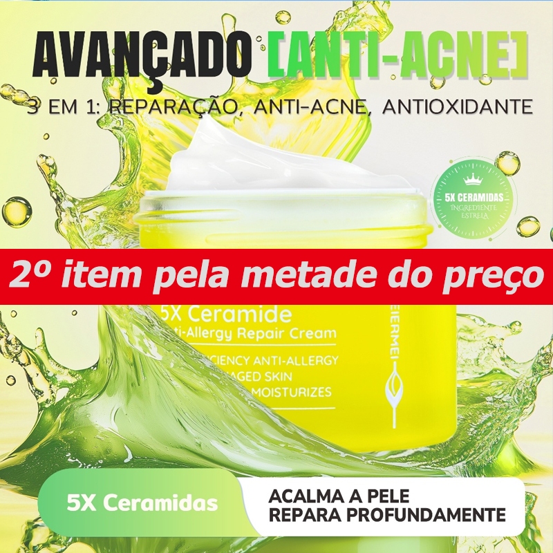 BEIERMEI 5X Ceramide Anti-Allergy Repair Cream 30g/1.0FL.OZ Antialérgico Reparação da pele danificada Nutritivo e hidrat em Oferta na Shopee