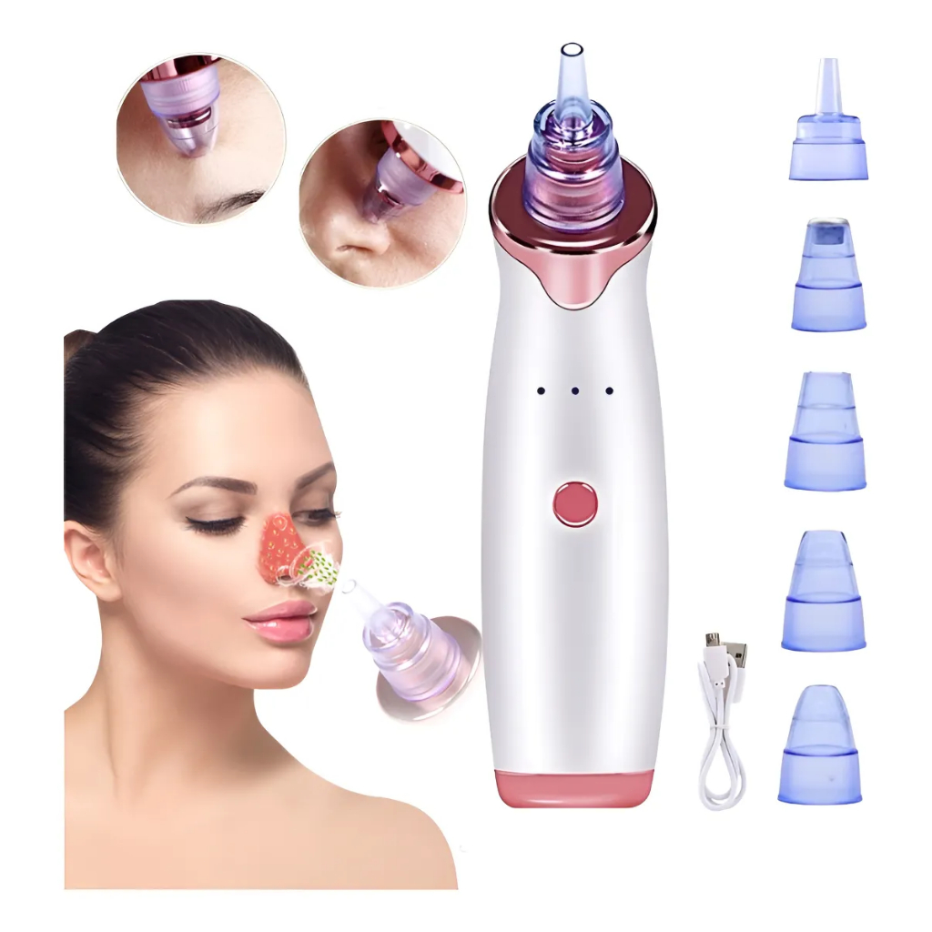 Aparelho Elétrico Removedor Cravos Espinhas 3 Modos Sucção 1000ah em Oferta na Shopee