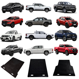 Tapete Protetor De Caçamba Puxe Empurre Impermeável Flexível Caminhonete Ford Ranger Rampage, S10, Strada Saveiro Oroch em Oferta na Shopee