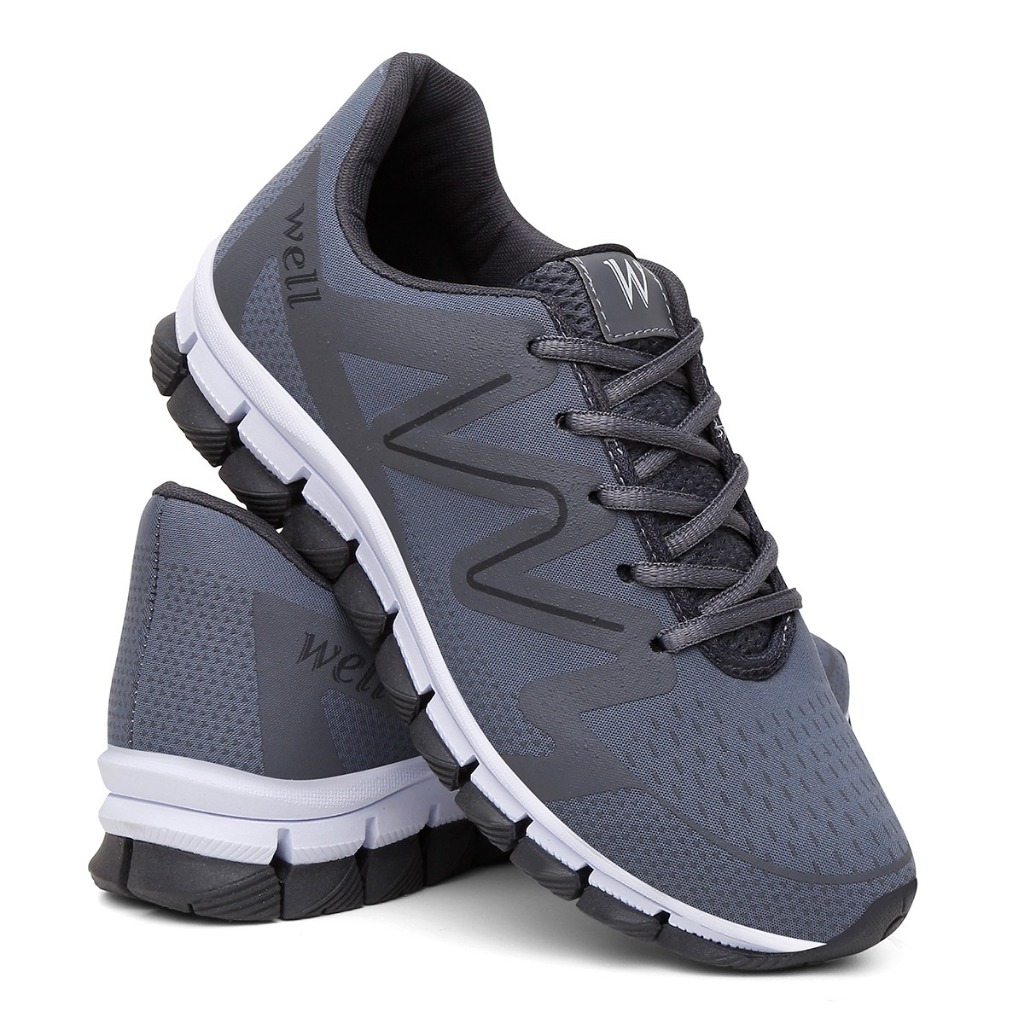 Tênis Masculino Well Boots Leve Co Ortável Academia Caminhada Corrida Leve Sola Alta Amortecimento — R$ 66,00 em Shopee