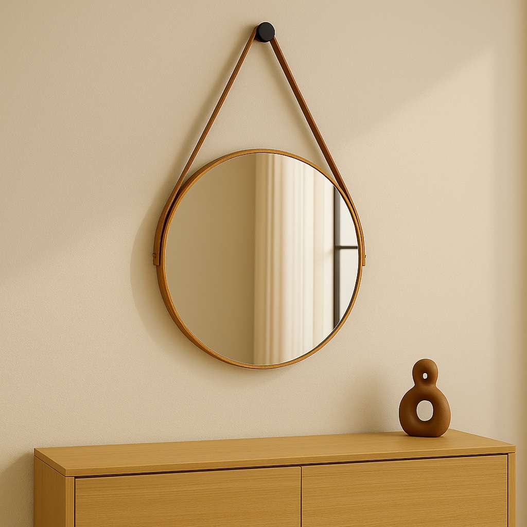 Espelho Decorativo Adnet Premium 40cm - Design Atemporal e Qualidade Superior em Oferta na Shopee